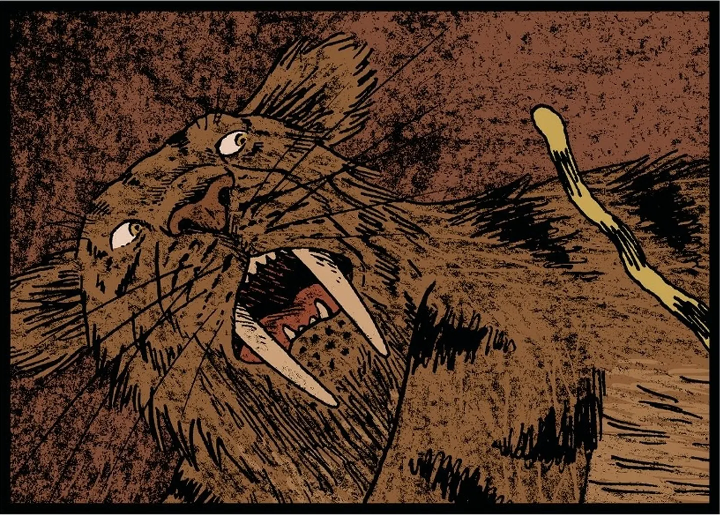 la maman tigre en colère